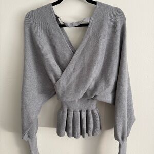 Fashion Nova Gray Women's Sweater Size Medium